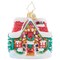 Christopher Radko Christopher Radko The Coziest Cottage Gem Glass Christmas Ornament 1021425